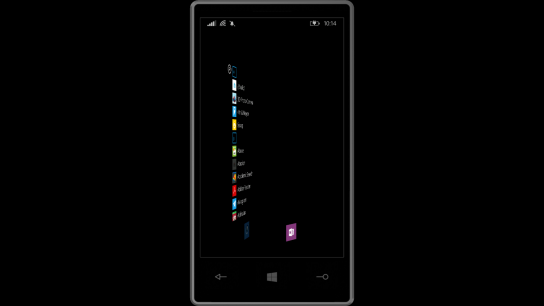 Windows Phone fernsteuern Animation