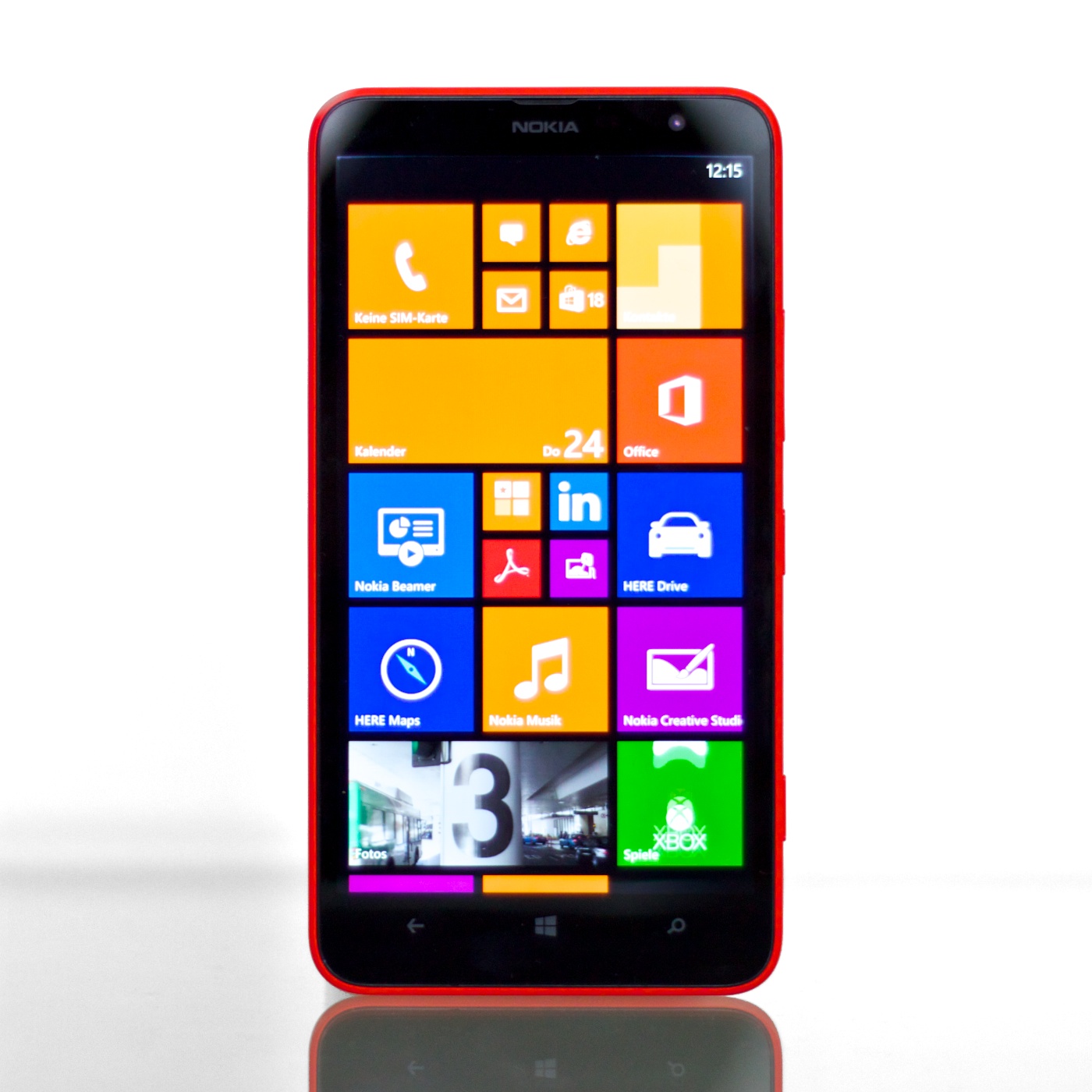 Nokia Lumia 1320 Front.