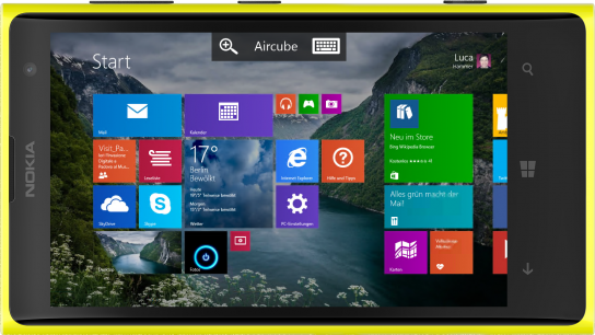 Microsoft Remote Desktop Lumia 1020