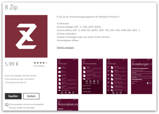 8 Zip _ Windows Phone Anwendungen + Spiele Store (Deutschland) - Google Chrome 2014-11-27 19.33.34