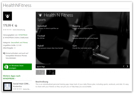 HealthNFitness-App für Windows in Windows Store - Google Chrome 2014-11-27 16.16.44