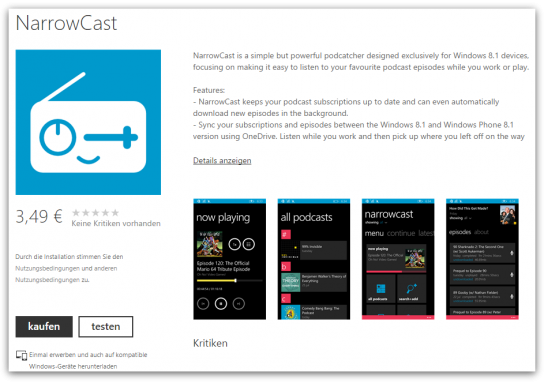 NarrowCast _ Windows Phone Anwendungen + Spiele Store (Deutschland) - Google Chrome 2014-11-27 20.18.02