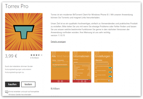 Torrex Pro _ Windows Phone Anwendungen + Spiele Store (Deutschland) - Google Chrome 2014-11-27 19.37.36