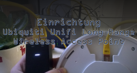 Unifi UAP LR einrichten