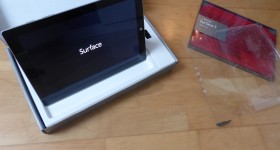 Das Surface 3 laufend